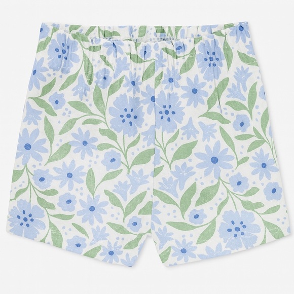 Botanical Floral Print Shorts - Picture 1 of 2